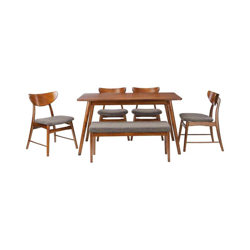 6 Piece Dining Set BRENNAN-image 1