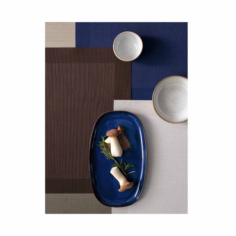 RAPEE Border Placemat Chocolate (online) BORDEPMCHO-image 1