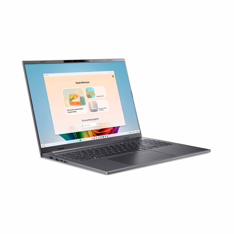 ACER 16in Ryzen Ai 7 350 16gb 512gb Win 11 Home ASPIRE 16 AI COPILOT+ PC A16-61M-R308 (STEEL GRAY)-image 8
