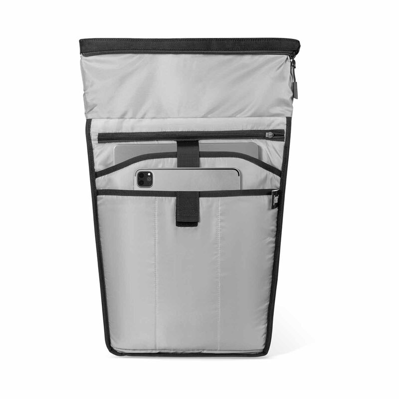 TOMTOC Navigator-t61 Rolltop Backpack - Black T61M1D1-image 8