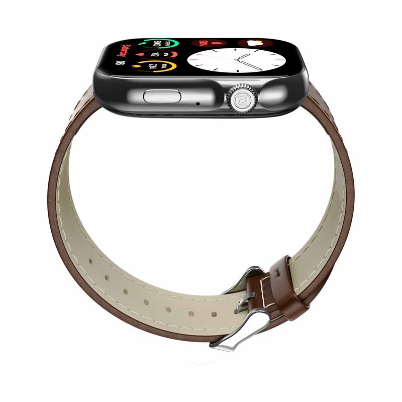 NOISE Colorfit Ultra 3 Smartwatch - Classic Dark Brown WRB-SW-COLORFITULTRA3-LTHR-SLVR_BRN-image 8