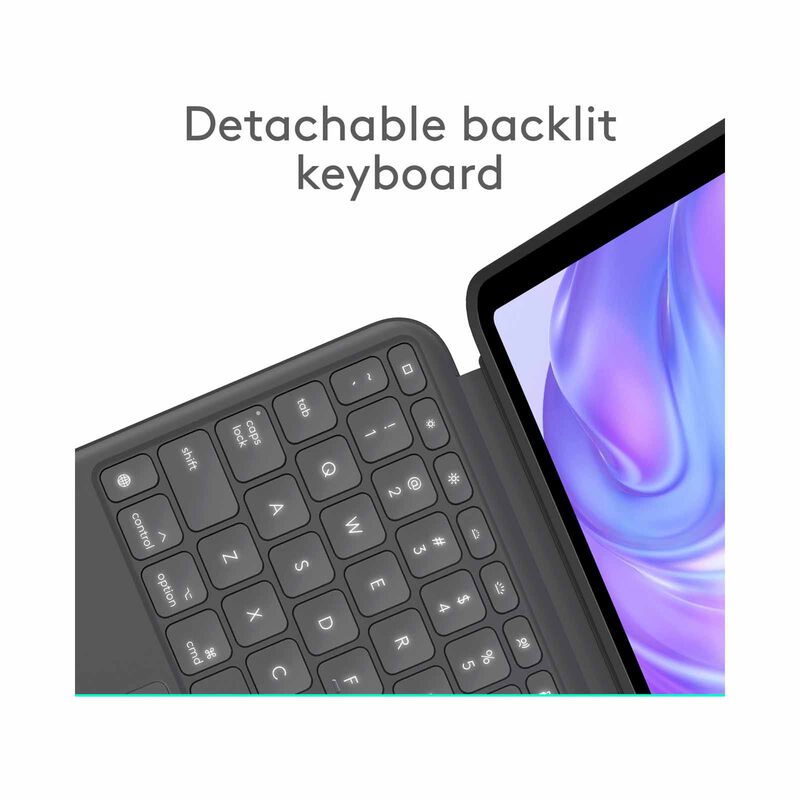 LOGITECH Logi Combo Touch Kb Case Ipad Pro 11-inch [m4,m5] Graphite (1y) 920-012767-image 4