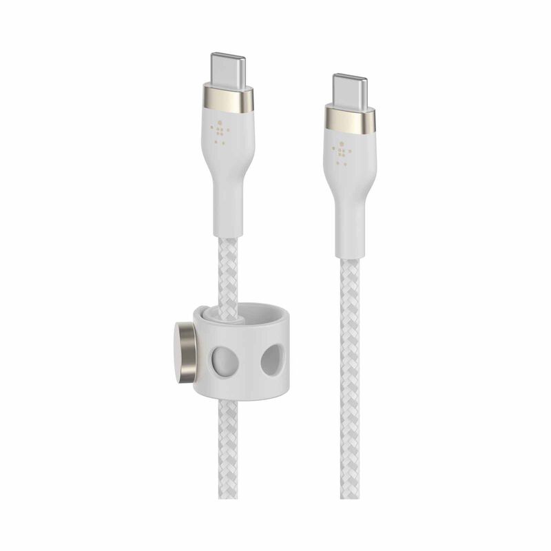 BELKIN Boostcharge Pro Flex Usb-c To Usb-c Cable 60w 1m White CAB011BT1MWH-image 2