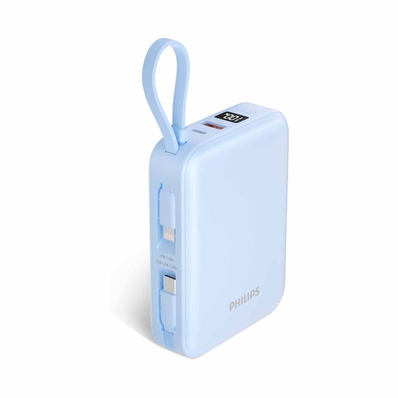PHILIPS 20000mah 22.5w Powerbank With Usb-c & Usb-a Cables Ccc DLP2226L/97-image 2