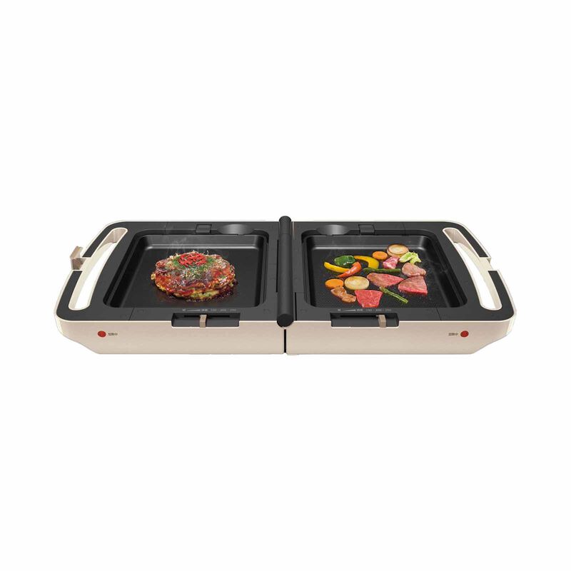 IRIS OHYAM Double-sided Elect Grill DPOL-301-image 2