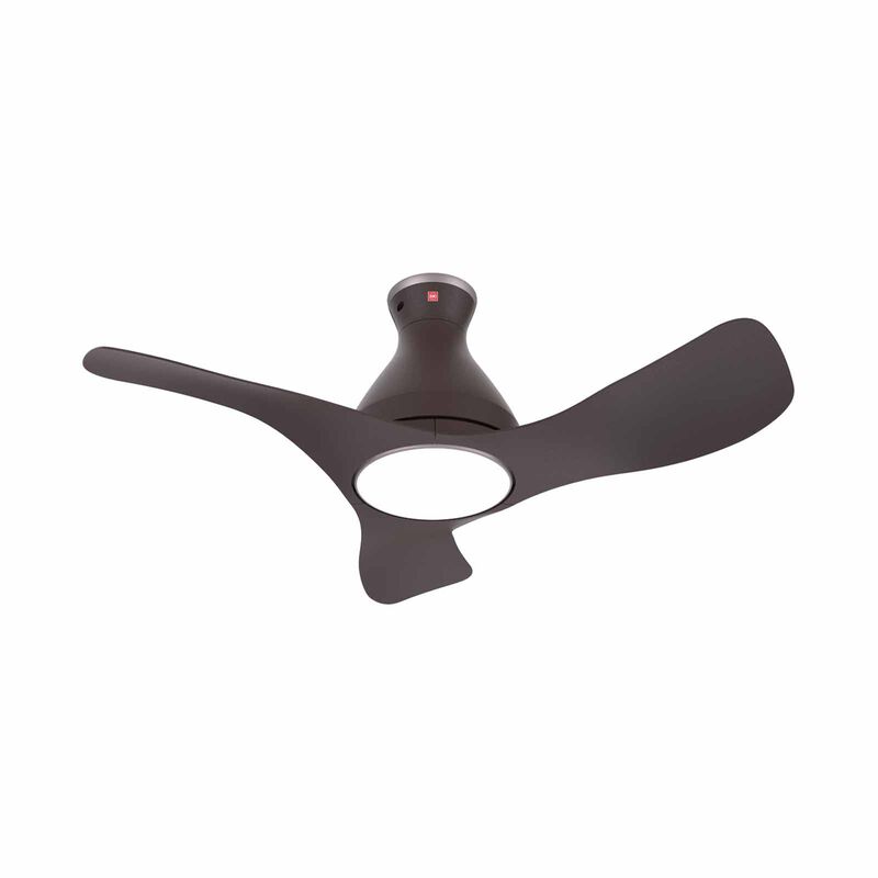 KDK 40 In Dc Ceiling Fan With Light (brown) F40GP (BR)-image 1