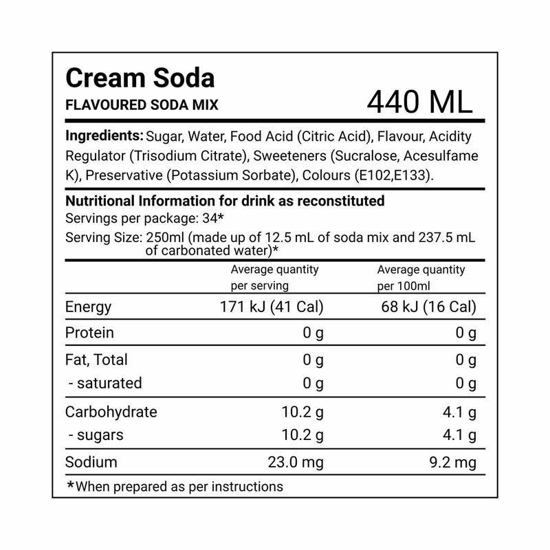 SODASTREAM Classics Cream Soda Drink Mix CLASSICS CREAM SODA DRINK MIX - 1424208610-image 2