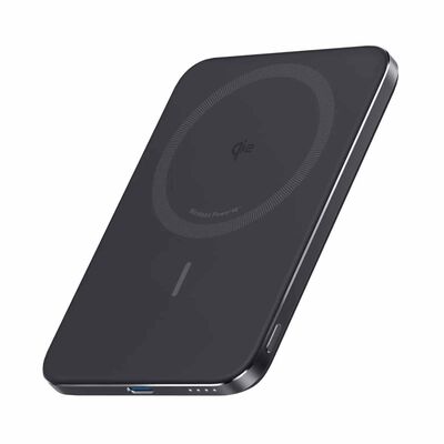 ANKER Maggo Ultra-slim 5000mah Qi2 Certified 15w Powerbank - Black A1665H11