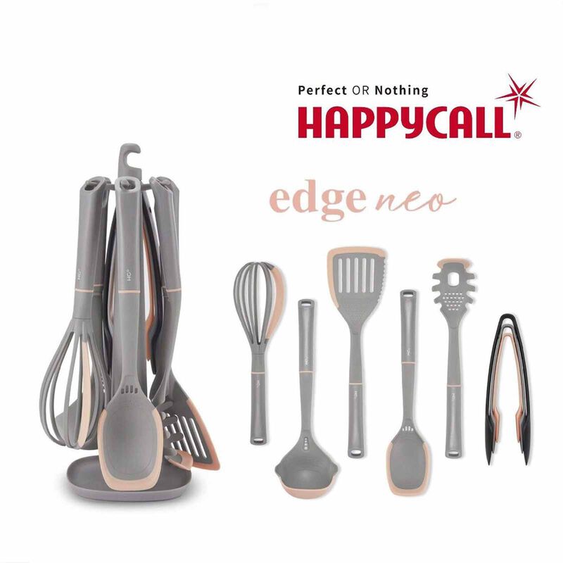 HAPPYCALL Edge Neo Silicone Head 9-pc Cooking Tools Set 4900-4017-image null