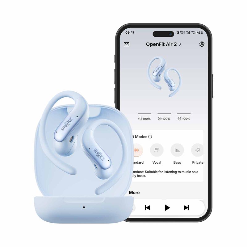 SHOKZ Open-ear True Wireless Earbuds T520-ST-IB-image 5