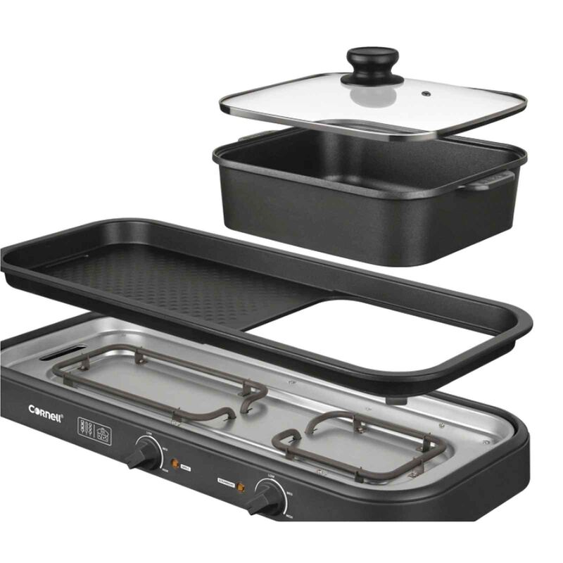 CORNELL Table Top Grill With Hotpot CCGEL98DT-image 4