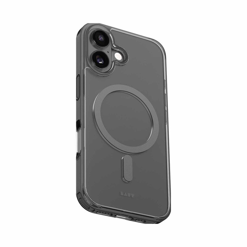 LAUT Crystal Fluro For Iphone 17 - Clear Black L_IP25A_CF_BK-image 1