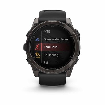 GARMIN Fenix 8 51mm Sapphire Amoled Edition, Carbongray_black,black/pebblegray GM-010-02905-63