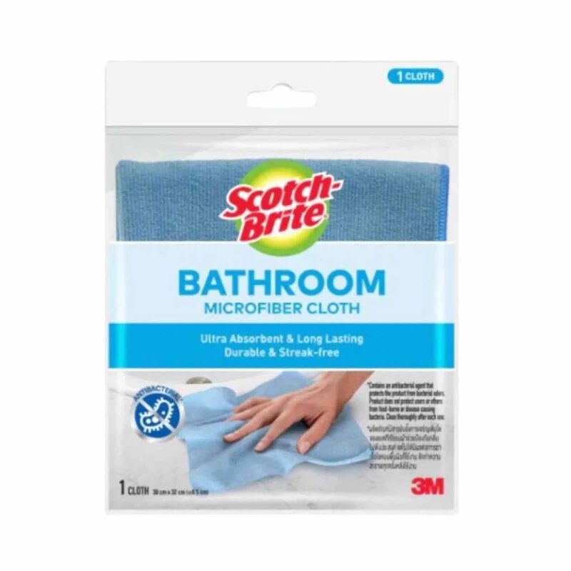 3M SCOTCHB S/b Bathroom Cloth 30cm X 32cm T102-image 1