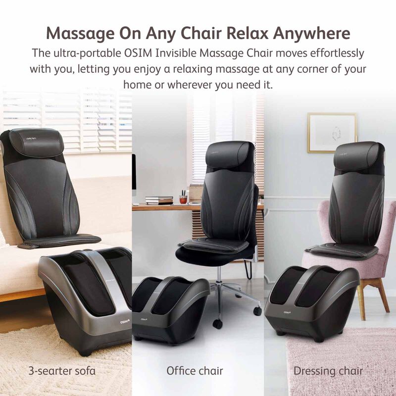 OSIM Uphoria Sync Leg Massager - Black OS-3233 - BLACK-image 9