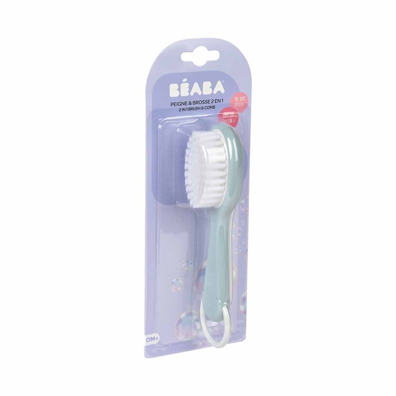 BEABA Brush & Comb - Green Blue (online) BABY-image 2