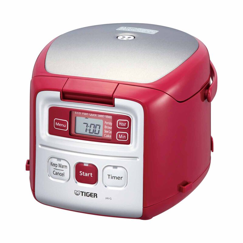 TIGER 0.55l Rice Cooker (ruby Red) JAI-G55S (RK)-image 1
