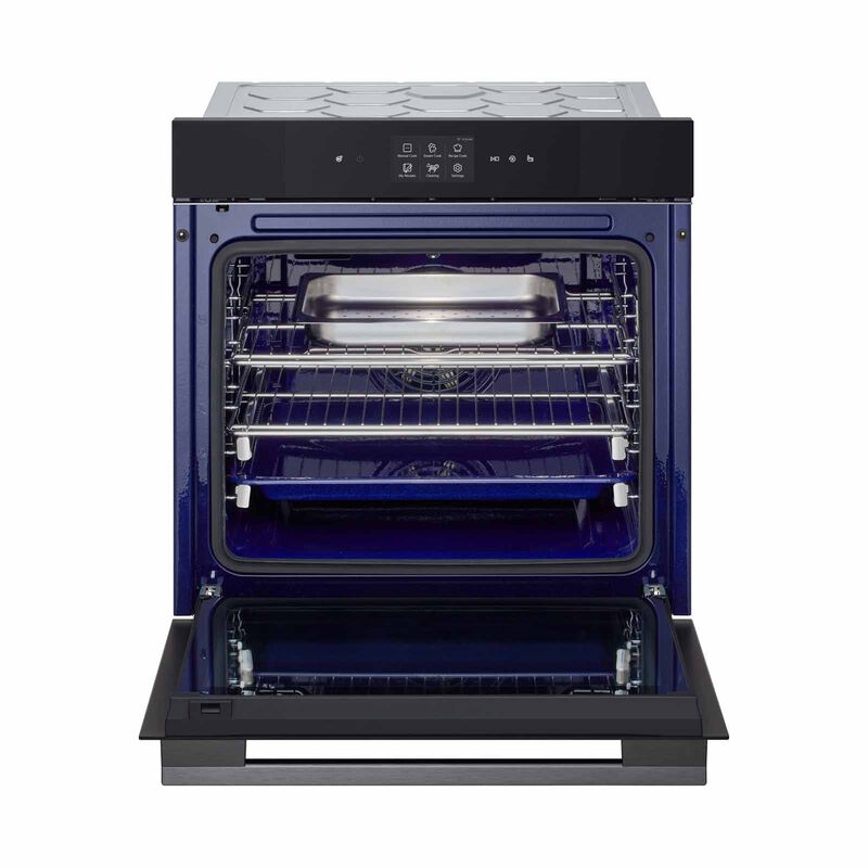 LG Built-in Oven (76l)- Matt Black Glass (exclude Installation) WSED7667M-image 5