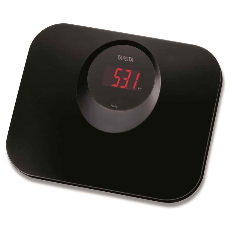 TANITA Digital Bathroom Scale HD394-BK-image 1
