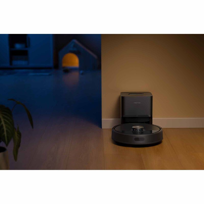 ROBOROCK Wet & Dry Robot Vacuum Cleaner - Black Q10 PF+ - BLACK-image 4