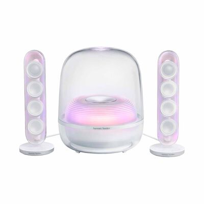 HARMAN KAR 2.1-channel Bluetooth Speaker With Hdmi SOUNDSTICK 5 WHITE
