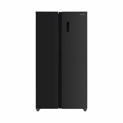 SHARP Side By Side Door Fridge - Dark Silver (532l) SJ-SS52ES3-DS