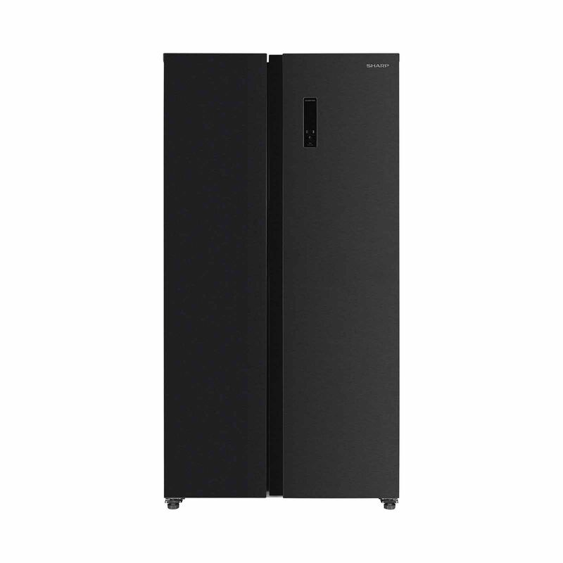 SHARP Side By Side Door Fridge - Dark Silver (532l) SJ-SS52ES3-DS-image 1