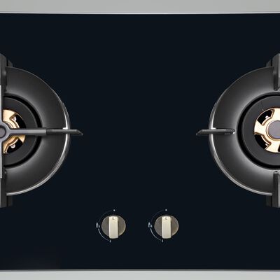 MAYER 2 Burner (86cm) Glass Gas Hob MMGH8821HI