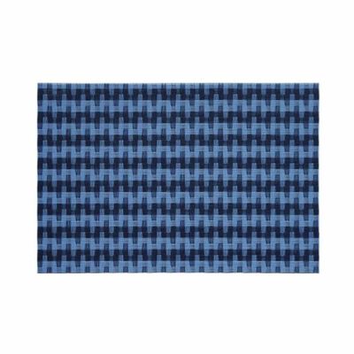 UB-1780 Rect Placemat L30xw45cm, Blue With Black 1780ZJ-ST000341-2