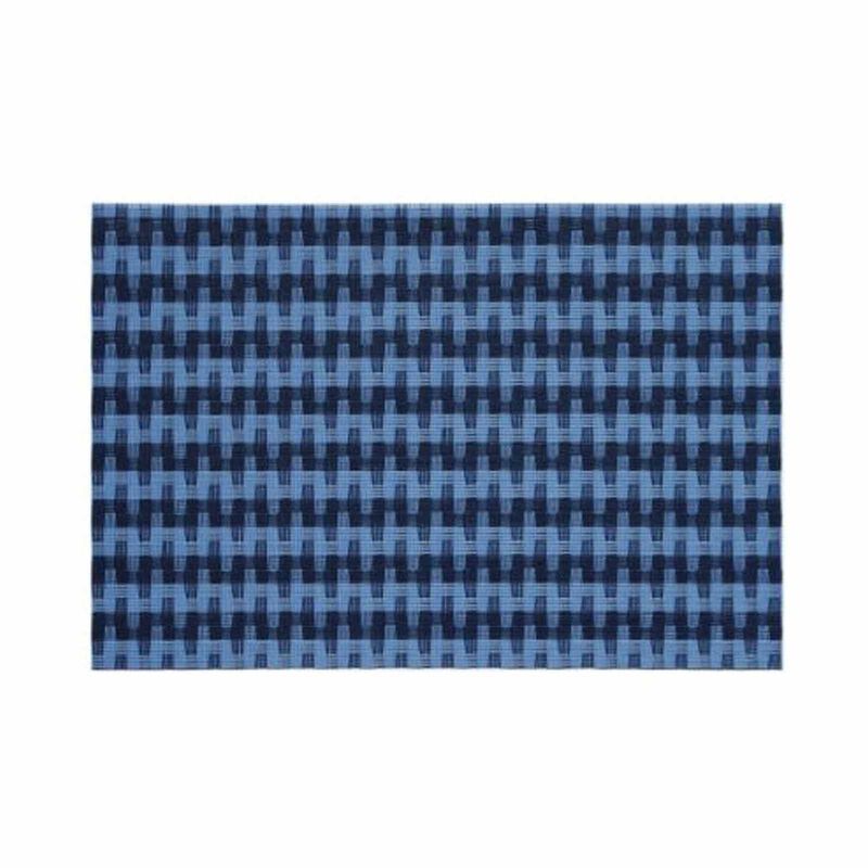 UB-1780 Rect Placemat L30xw45cm, Blue With Black 1780ZJ-ST000341-2-image null