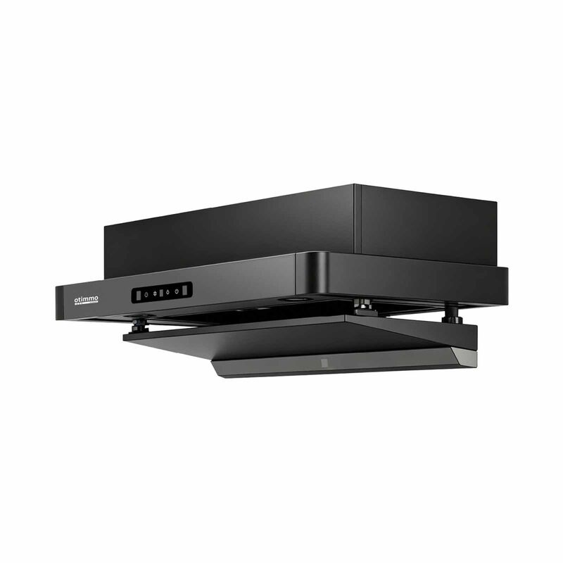 OTIMMO Semi-integrated Slimline Hood - Matt Black (60cm) (exclude Installation) ECH2608F-image 3