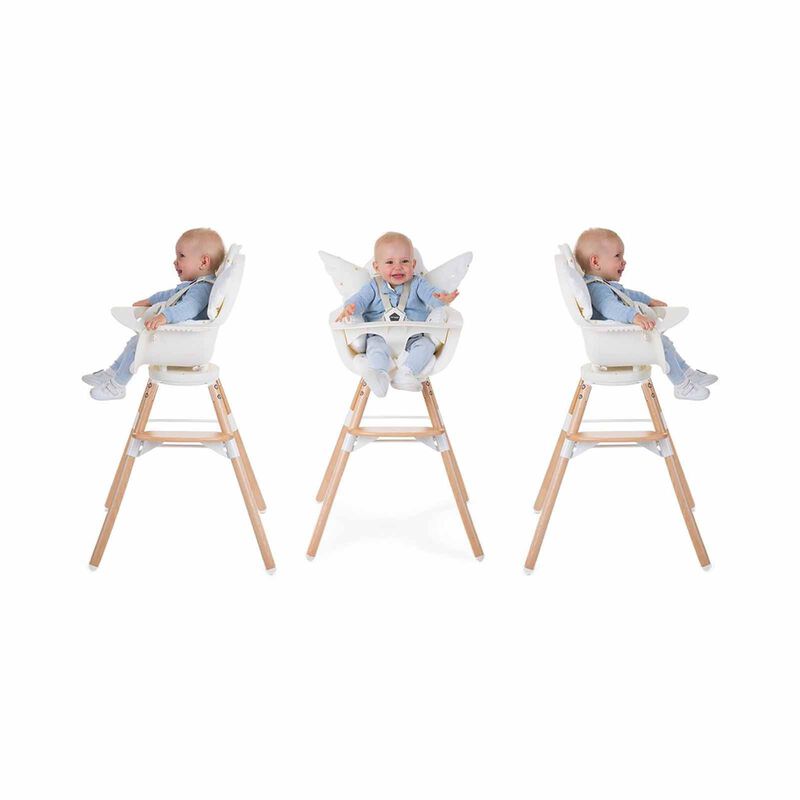 CHILDHOME High Chair - Natural White (online) EVOLU ONE.80&deg;-image 7