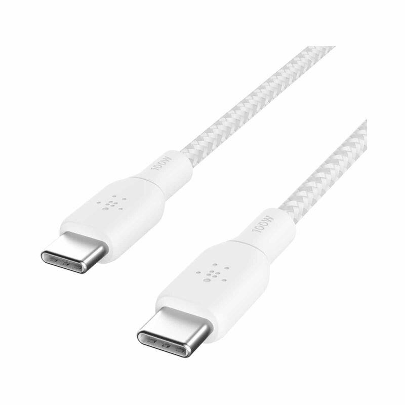 BELKIN Boostcharge Usb-c To Usb-c Cable 100w 2m White CAB014BT2MWH-image 2
