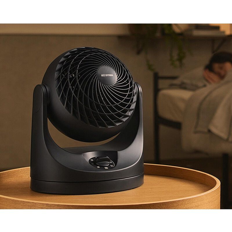 IRIS OHYAM 6 In Circulator Table Fan (black) PCF-MKM15-image 6