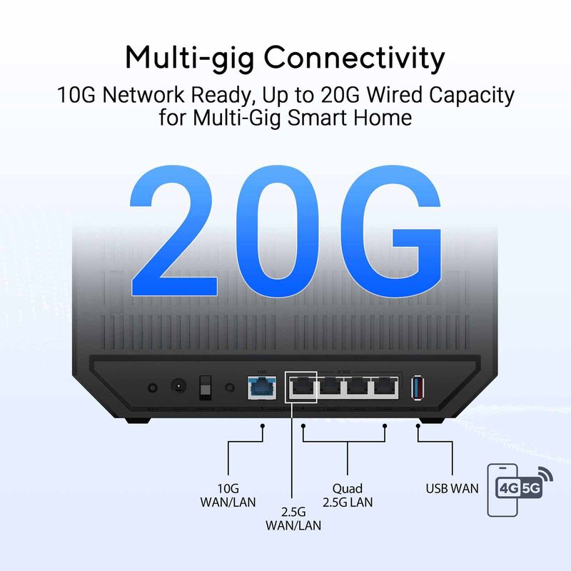ASUS Tri Band Wifi 7 Router 10g RT-BE92U-image 10