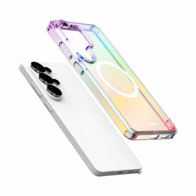 LAUT Holo Case For Samsung S26 Ultra - Pearl L_S26L_HO_W-image 2