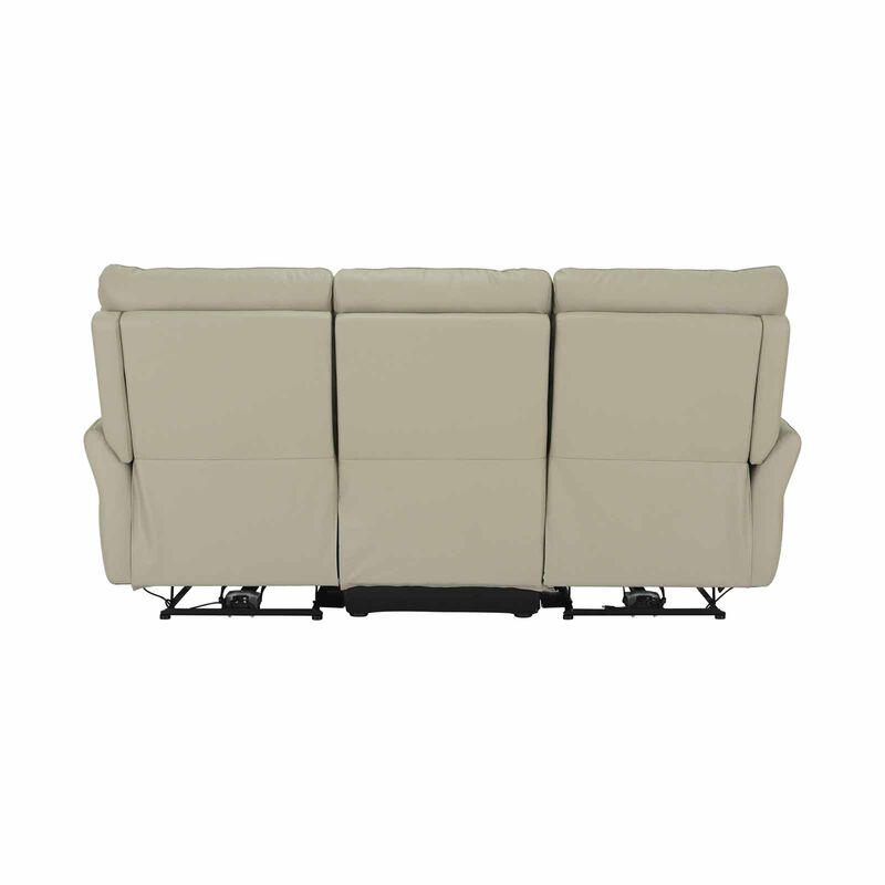 SOLOTTI 3rr-e Seater (hl) Beige Half Leather Sofa ZHAYLEN-image 7