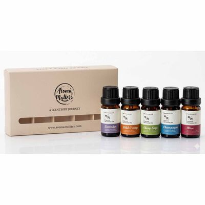 AROMA MATT Water Soluble Essential Oil (set Of 5) ESSOIL-SET OF 5