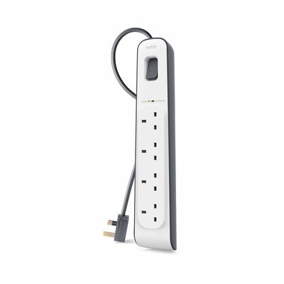 BELKIN 4 Outlet 2m Surge Protection Strip BSV400AF2M-MY