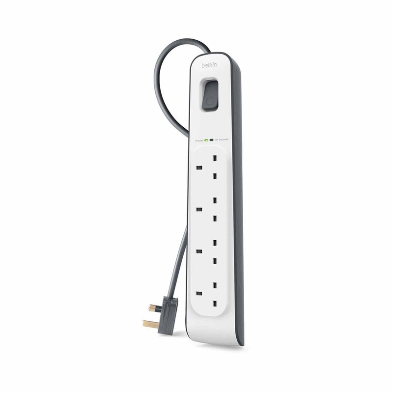 BELKIN 4 Outlet 2m Surge Protection Strip BSV400AF2M-MY-image 1
