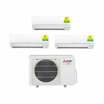 MITSELEC Mitsubishi Starmex 28k Condenser System 3 (9000btu X 2, 12000btu X 1) MXY-3H28VG+ MSXY-FP10VG-SG3 X2 /MSXY-FP13VG-SG3
