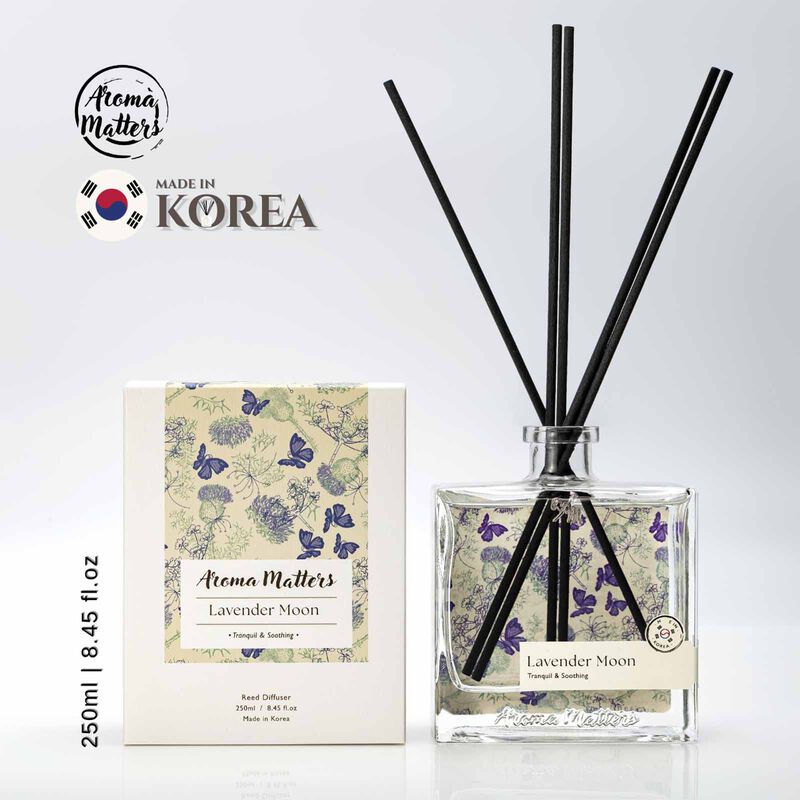 AROMA MATT Lavender Moon Reed Diffuser 8.45 Fl.oz (250ml) BOTTLE250-LAVENDER MOON-image 2