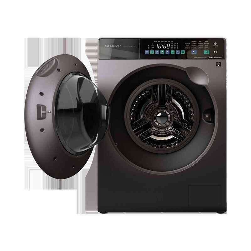 SHARP Front Load Washer/dryer (10.05kg/7kg) - Dark Grey ES-FW10D7PAS-image 4