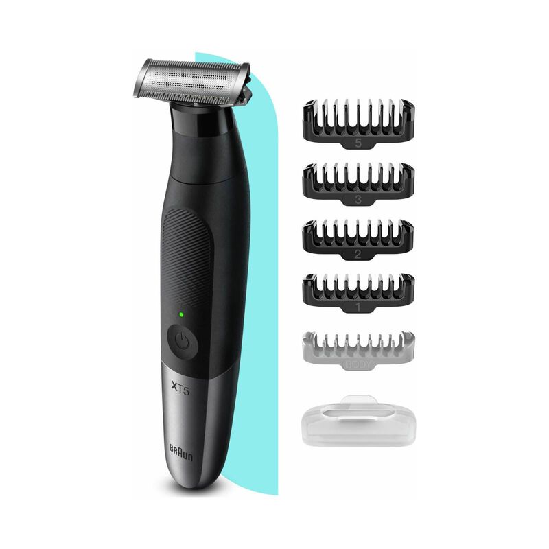 BRAUN Series 5 X Wet & Dry All In One Tool With 5 Attachments For Face & Body Trimmer XT5100-image 2