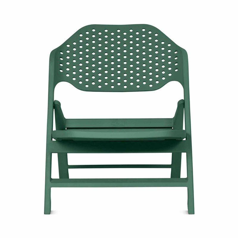 PHOENIX Cala Foldable Wide Chair Python Dark Green CALA-image 1