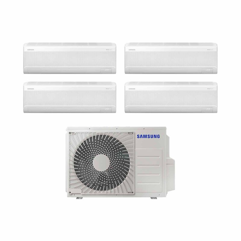 SAMSUNG Samsung System 4 Aircon 7kwh Cu (9000btu X 2, 12000btu X1, 24000btu X 1) AJ070DCJ4KF/SP +AJ009DBAPKF/SP X 2  +AJ012DBAPKF/S + AJ024DBAPKF/SP-image 1