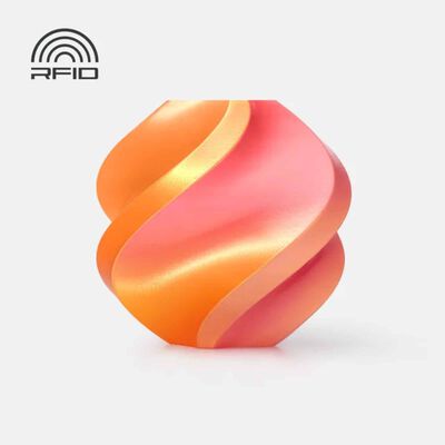 BAMBU LAB Pla Silk - Gilded Rose (pink-gold) - With Reusable Spool BAM-A05-T1-1.75-1000-SPL
