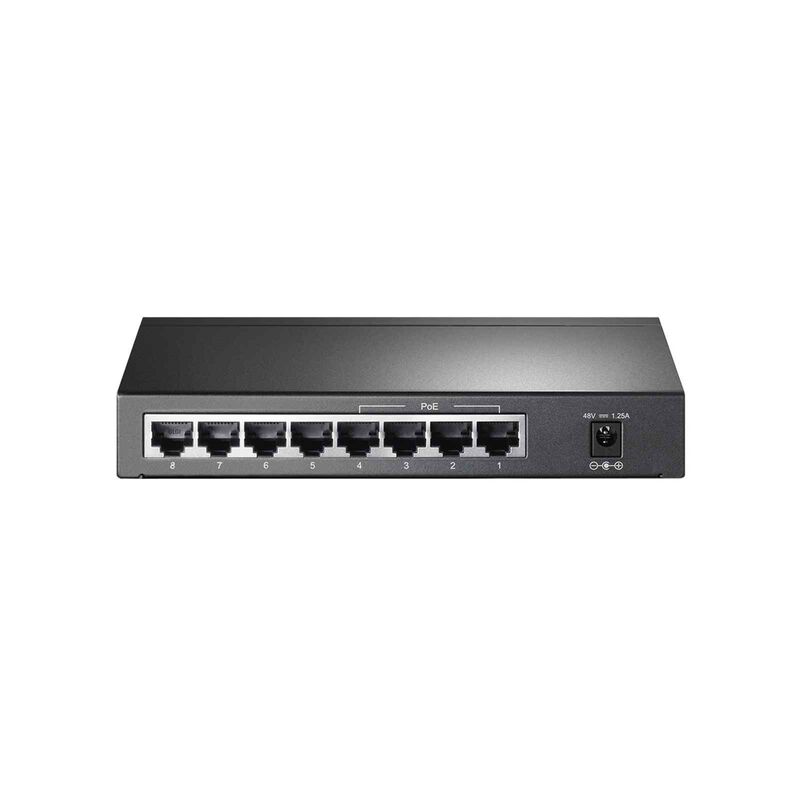 TP LINK 8-port Gigabit Desktop Poe Switch, 8 Gigabit Rj45 Ports Including 4 Poe Ports, 802.3af, 55w Poe Powe TL-SG1008P-image 4
