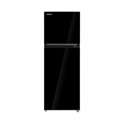TOSHIBA 2 Door Fridge Tmf Black Glass (411l) GR-RT559WE-PMX(22S)