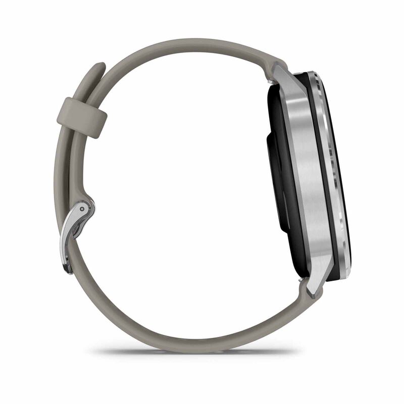 GARMIN Venu 4 - 45mm Silver With Silver Gray Silicone Band GM-010-03014-41-image 7